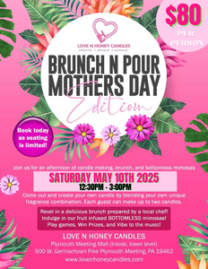 Mothers Day Candle Making Brunch